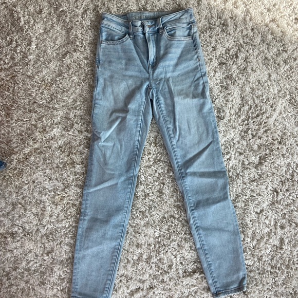 American Eagle Outfitters Denim - Light blue skinny jeans